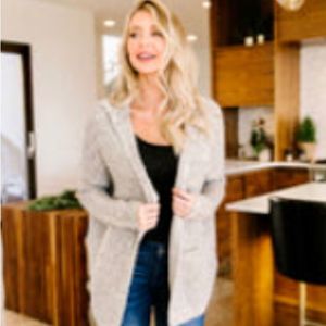 Hooded Cardigan